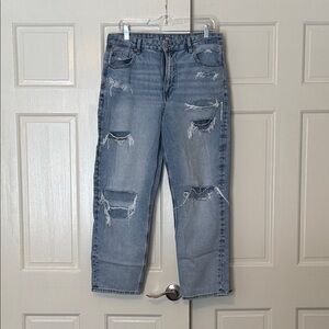 American Eagle Outfitters Mom Straight Jean 14